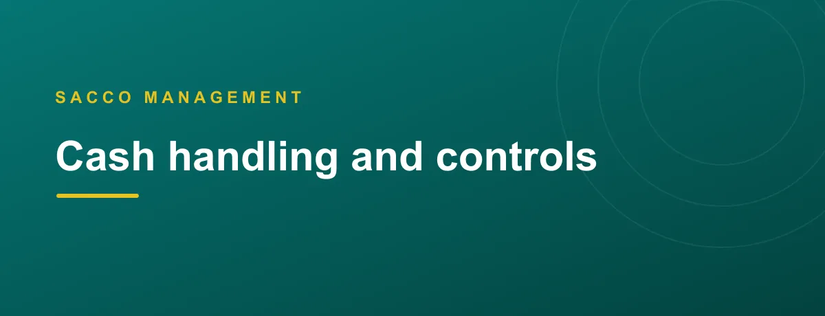 Cash handling and controls