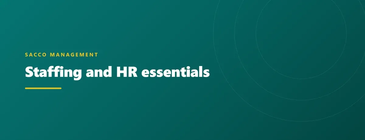 Staffing and HR essentials